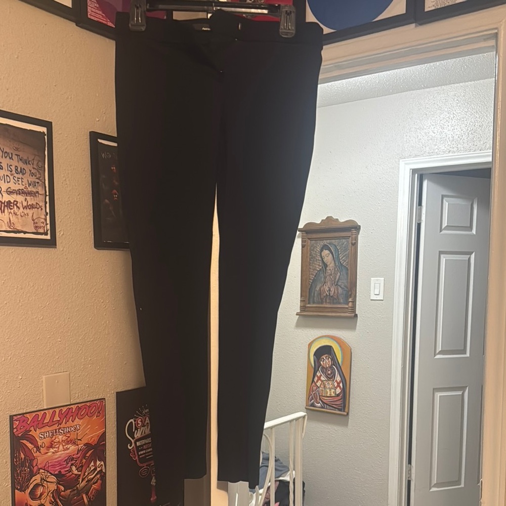 Black Slim Fit Pants